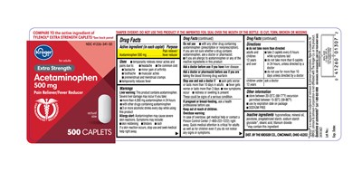 Acetaminophen-500mg-kroger-500s-label (Acetaminophen 500mg Kroger 500s Label)