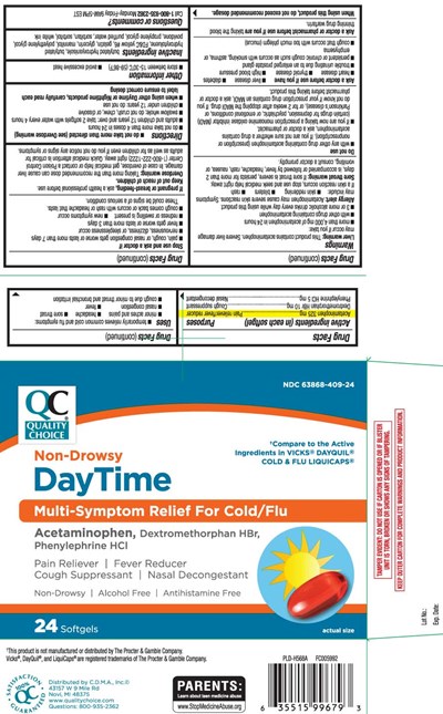 Acetaminophen 325 mg, Dextromethorphan Hbr 10 mg, Phenylephrine HCl 5 mg (Daytime Pe Softgels Pat 1)