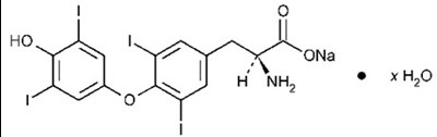 Chemical Structure - euthyrox 01