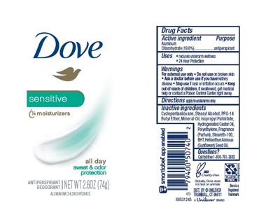 Dove Sensitive Ap Deo (Dovesensitiveapdeo)