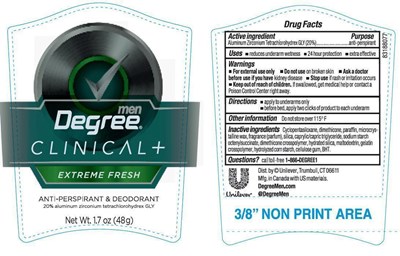 Degree Clinical Men Extreme Fresh Pdp (Degreeclinicalextremefreshpdp)