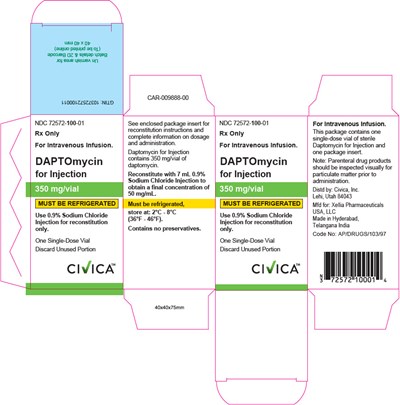 Principal Display Panel (350 mg Vial Carton)