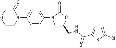 Chemical Structure (Rivaroxaban Str)
