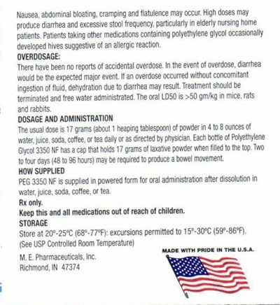 Me Polyglycol4 Label (Mepharma Polyglycol4)