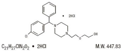 Chemical Structure (Hydroxyzine 01)