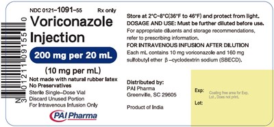 Picture Of Vial Label (Vor Inj 2)
