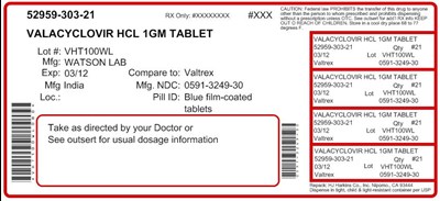 Principal Display Panelvalacyclovir Hydrochloride Tablets 1 Gm (Valacyclovir Hydrochloride Tablets 3)