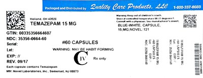 Temazepam15mgNovel.jpg Image of 15mg Label - Temazepam15mgNovel