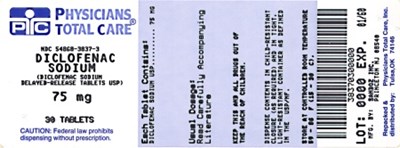 Image Of 75 mg Package Label (3837)