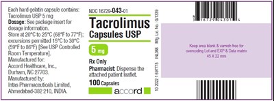 tacrolimus-5mg-100capsules-label.jpg 5 mg 100 CAPSULES - tacrolimus 5mg 100capsules label