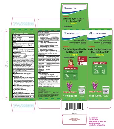 PACKAGE LABEL-PRINCIPAL DISPLAY PANEL - 1 mg/mL Carton (120 mL) - cetirizine hives fig2
