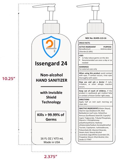 Issengard 24 (Fda Issengard24 16oz Front Back Label)