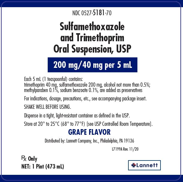 NDC 05275181 Sulfamethoxazole And Trimethoprim Images Packaging