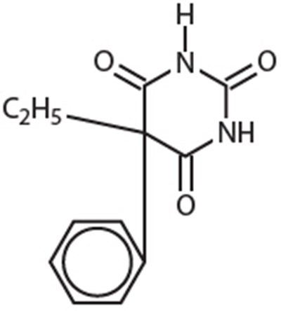 phenobarbital-01.jpg Chemical Structure - phenobarbital 01