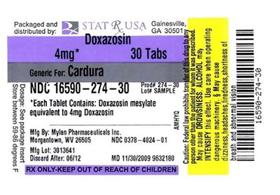 Image Of Label (Doxazosin4mg Label)