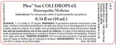 Principal Display Panel 10 mL Label (San Coli 01)