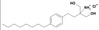 Fingolimod Chemical Structure (Fingo 01)