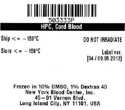hemacord-figure-11.jpg Package Label - 25 mL Bag - hemacord figure 11