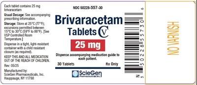 Principal Display Panel (25 mg 30 tablets)