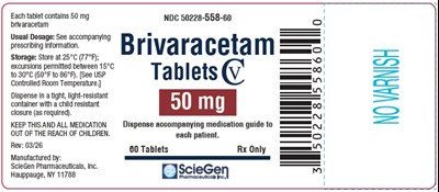Principal Display Panel (50 mg 60 tablets)