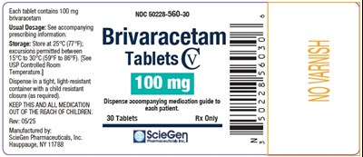 Principal Display Panel (100 mg 30 tablets)