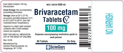 Principal Display Panel (100 mg 60 tablets)