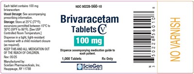 Principal Display Panel (100 mg 1000 tablets)