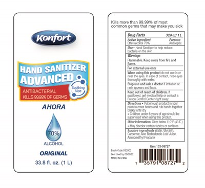 Image Of Hand Sanitizer 1000ml (1000ml)