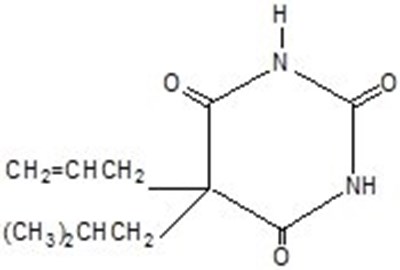 Butalbital Chemical Structure (7c75cede 2105 4313 B26e 09196cce212c 01)