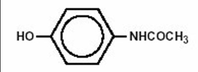 Acetaminophen Chemical Structure (7c75cede 2105 4313 B26e 09196cce212c 02)