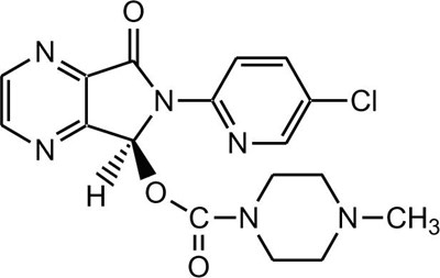 Eszopiclone-structure (Eszopiclone Structure)