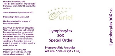Lymphocytes30specialorderampules