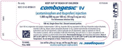 Combogesic Iv Vial Label (Combogesic Iv Injection 4)