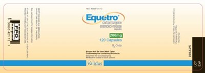 equetro-03.jpg PRINCIPAL DISPLAY PANELNDC 30698-421-12EquetroCarbamazepineExtended – ReleaseCapsules200 mg120 CapsulesRx Only - equetro 03