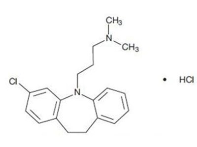 Clomipramine HCl Structural Formula (33ea64d6 1e9e 419b 885f E965bbb8d1ea 01)