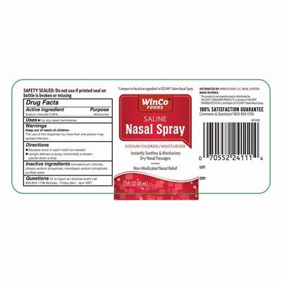 WinCo_UEC_Saline_NasalSpray.jpg image description - WinCo UEC Saline NasalSpray
