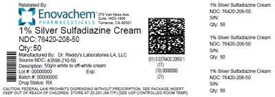 Silver Sulfadiazine 1% (50g Tube Cont Label)
