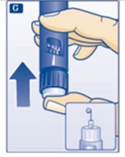 Keep the needle pointing upwards - image 24