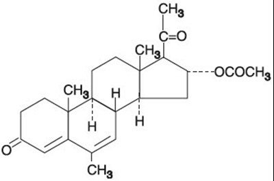 Chemical Structure (Megestrol 01)