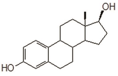 Estradiol Chem Structure (Lopreeza Estradiol Norethindrone Acetate Tablets 1)