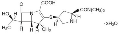 Chemical Structure (Meropenem Str)
