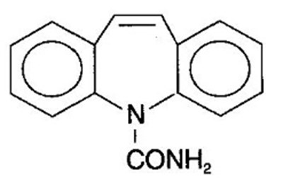 "image Description" (Carbamazepine Er Tabs Structure)