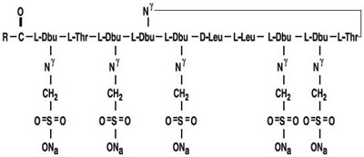 Chemical Structure (Colistimethate For Injection Usp 1)