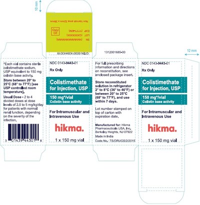 Carton (Colistimethate For Injection Usp 4)