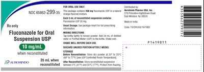 fluconazole-fig1.jpg PACKAGE LABEL-PRINCIPAL DISPLAY PANEL - 10 mg/mL (35 mL Bottle) - fluconazole fig1