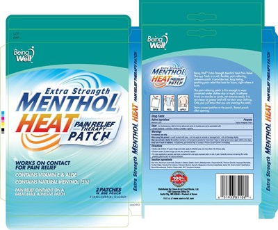 Image Of Carton Label (Bwmentholheatpatch)