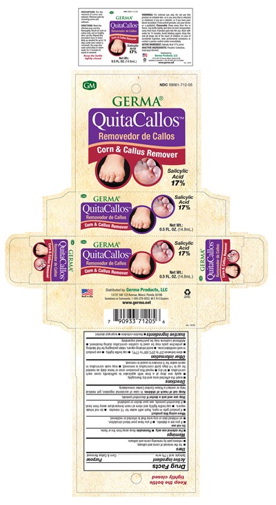 Quita Callos Box And Label (Quita Callos)