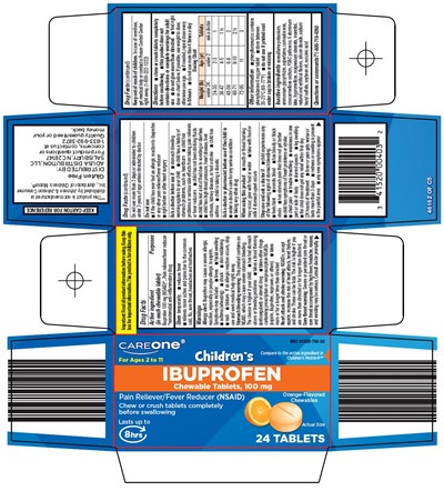 careone childrens ibuprofen orange carton image