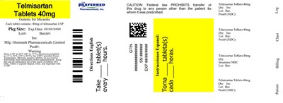 LBL40mg30.jpg Telmisartan Tablets 40mg - LBL40mg30
