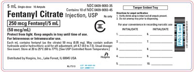 Principal Display Panel (5 mL Ampule Cello Pack Label)